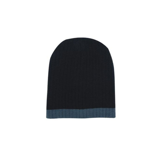 WORKWEAR, SAFETY & CORPORATE CLOTHING SPECIALISTS Two Tone Cable Knit Beanie