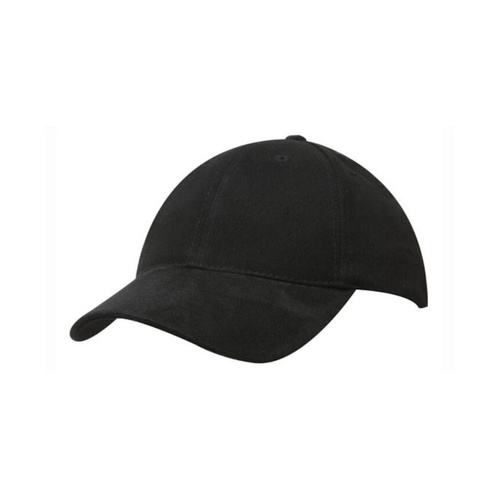WORKWEAR, SAFETY & CORPORATE CLOTHING SPECIALISTS - Brushed Heavy Cotton Cap with Suede Peak