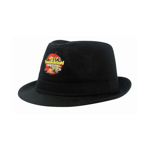WORKWEAR, SAFETY & CORPORATE CLOTHING SPECIALISTS Fedora Cotton Twill Hat
