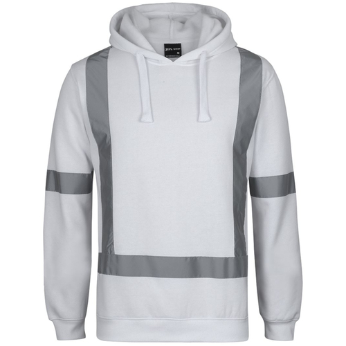 WORKWEAR, SAFETY & CORPORATE CLOTHING SPECIALISTS JB's Fleece Hoodie With Reflective Tape