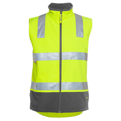 WORKWEAR, SAFETY & CORPORATE CLOTHING SPECIALISTS - JB's Hi Vis Day Night Softshell Vest