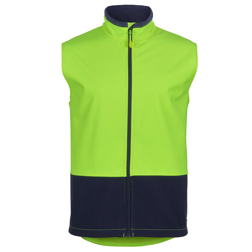 WORKWEAR, SAFETY & CORPORATE CLOTHING SPECIALISTS JB's Hi Vis Water Resist Softshell Vest