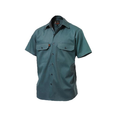 WORKWEAR, SAFETY & CORPORATE CLOTHING SPECIALISTS - Originals - Open Front Drill Shirt S/S