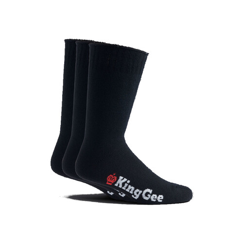 WORKWEAR, SAFETY & CORPORATE CLOTHING SPECIALISTS - SOCK BAMBOO 3 PACK