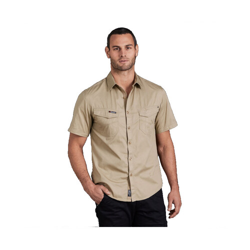 WORKWEAR, SAFETY & CORPORATE CLOTHING SPECIALISTS - Tradies - Narrow Tradies Shirt S/S