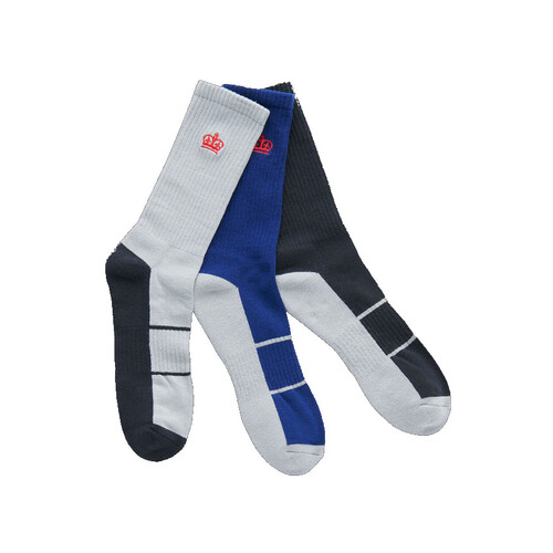 WORKWEAR, SAFETY & CORPORATE CLOTHING SPECIALISTS - COOLMAX SOCK 3 PACK
