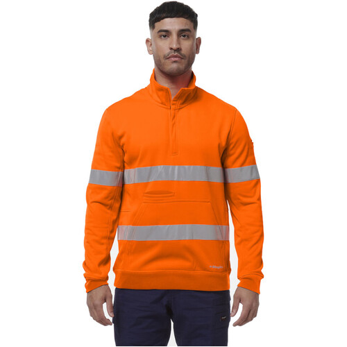 WORKWEAR, SAFETY & CORPORATE CLOTHING SPECIALISTS - REFLECTIVE 1/4 ZIP FLEECE