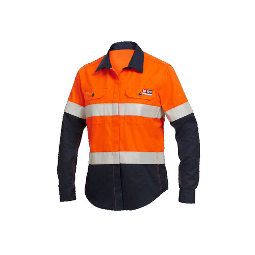WORKWEAR, SAFETY & CORPORATE CLOTHING SPECIALISTS - FR SHRT LS 2T TP WMS