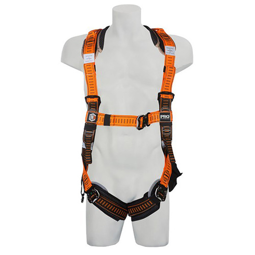 WORKWEAR, SAFETY & CORPORATE CLOTHING SPECIALISTS - LINQ Elite Riggers Harness - Standard (M - L) cw Harness Bag (NBHAR)
