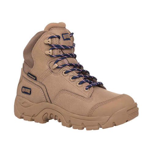 WORKWEAR, SAFETY & CORPORATE CLOTHING SPECIALISTS - PRECISION MAX CT SZ WPI - WOMENS WORK BOOT - STONE