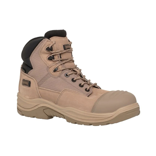 WORKWEAR, SAFETY & CORPORATE CLOTHING SPECIALISTS - TRADEMASTER LITE SZ CT WP WORK BOOT - STONE