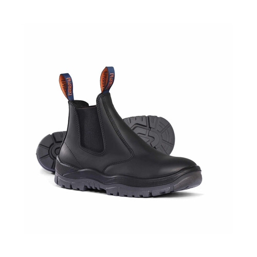 WORKWEAR, SAFETY & CORPORATE CLOTHING SPECIALISTS - Black Oil Kip Premium Elastic Sided Boot