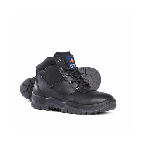 WORKWEAR, SAFETY & CORPORATE CLOTHING SPECIALISTS Black Lace Up Boot