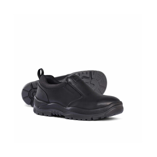 WORKWEAR, SAFETY & CORPORATE CLOTHING SPECIALISTS - Black Non-Safety Slip-on Shoe
