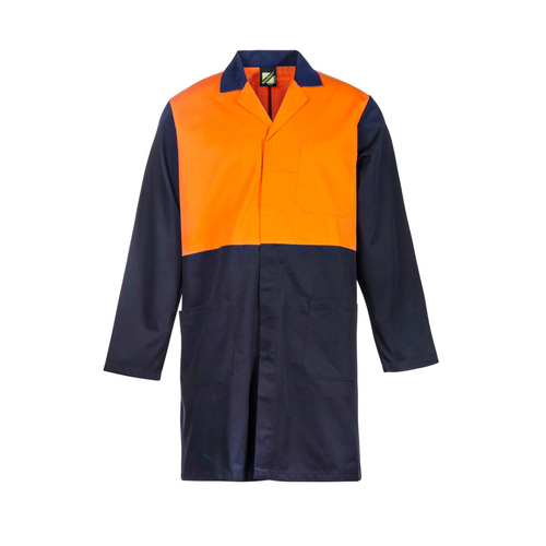 WORKWEAR, SAFETY & CORPORATE CLOTHING SPECIALISTS - FOOD INDUSTRY 2 TONE DUST COAT