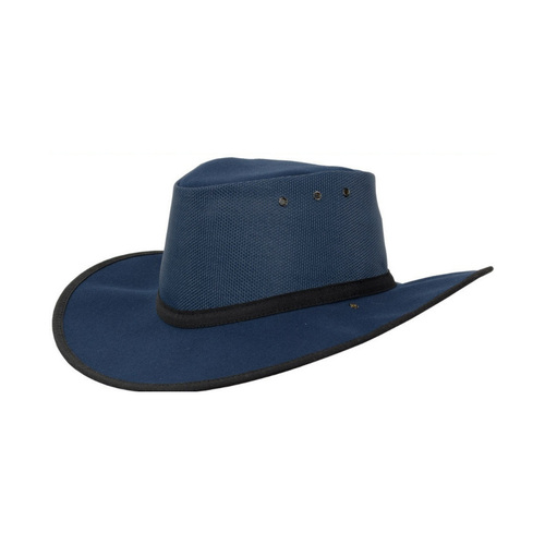 WORKWEAR, SAFETY & CORPORATE CLOTHING SPECIALISTS Canning Breeze Hat-Navy-M