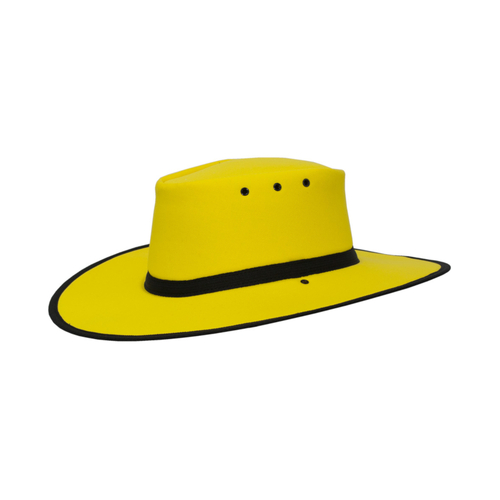 WORKWEAR, SAFETY & CORPORATE CLOTHING SPECIALISTS Gibson Yellow Black with Black Poly Tape