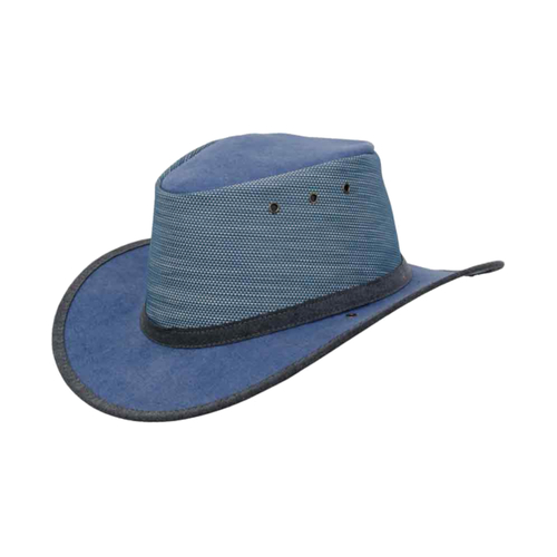 WORKWEAR, SAFETY & CORPORATE CLOTHING SPECIALISTS Isa Breeze Cobalt Medium Brim Medium 56-57cm-Cobalt-M