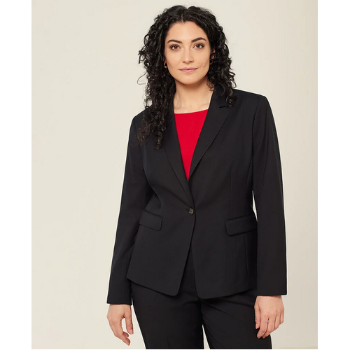 WORKWEAR, SAFETY & CORPORATE CLOTHING SPECIALISTS Wool Blend Twill Tailored Jacket