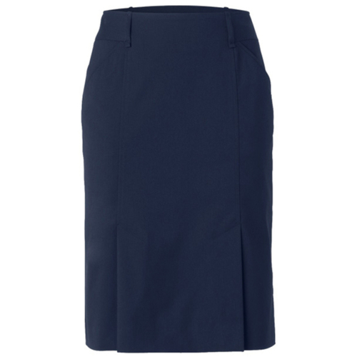 WORKWEAR, SAFETY & CORPORATE CLOTHING SPECIALISTS NNT - PLEAT STRAIGHT SKIRT