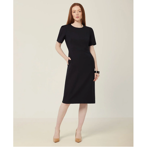 WORKWEAR, SAFETY & CORPORATE CLOTHING SPECIALISTS - Wool Blend Twill Short Sleeve Dress
