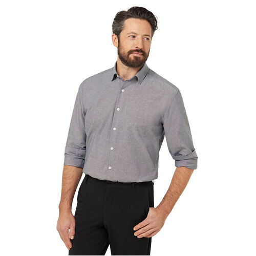WORKWEAR, SAFETY & CORPORATE CLOTHING SPECIALISTS - COTTON CHAMBRAY LONG SLEEVE SHIRT - Mens