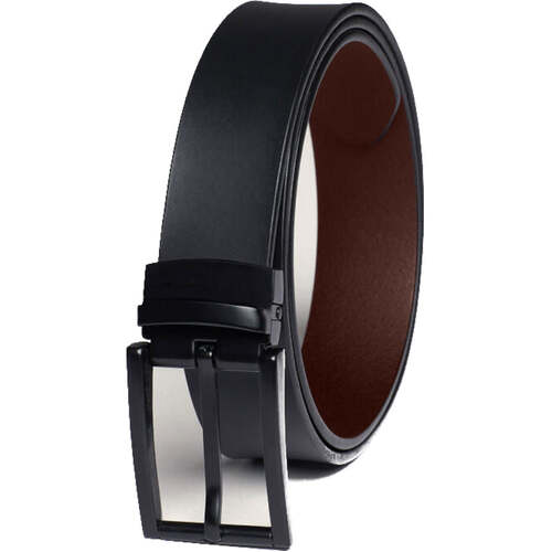 WORKWEAR, SAFETY & CORPORATE CLOTHING SPECIALISTS - LEATHER PRONG REVERSIBLE BELT