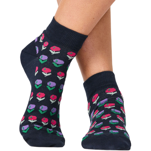 WORKWEAR, SAFETY & CORPORATE CLOTHING SPECIALISTS Blossom Bliss Ankle Sock - Unisex