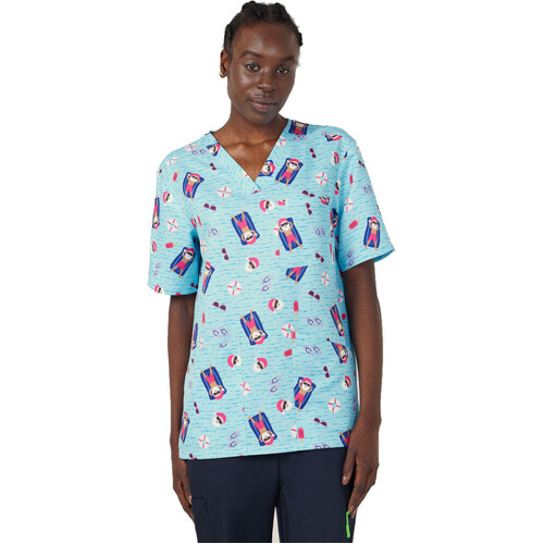 WORKWEAR, SAFETY & CORPORATE CLOTHING SPECIALISTS - SANTA POOL SCRUB TOP - Unisex