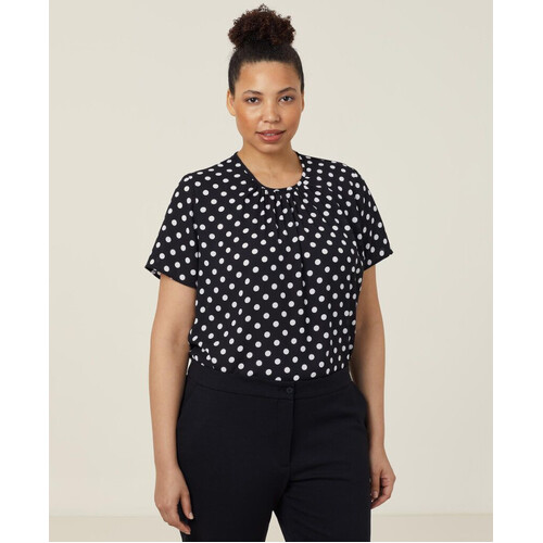 WORKWEAR, SAFETY & CORPORATE CLOTHING SPECIALISTS - S/S SPOT BLOUSE