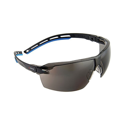WORKWEAR, SAFETY & CORPORATE CLOTHING SPECIALISTS PROTEUS 3 SAFETY GLASSES SMOKE LENS SUPER LIGHT SPEC