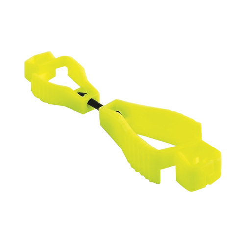 WORKWEAR, SAFETY & CORPORATE CLOTHING SPECIALISTS - Glove Clip Keeper Yellow (MOQ 10)