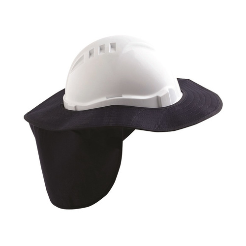 WORKWEAR, SAFETY & CORPORATE CLOTHING SPECIALISTS - Blue V6 & V9 Hard Hat Brim - Plastic/ Polyester