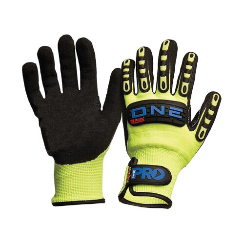 WORKWEAR, SAFETY & CORPORATE CLOTHING SPECIALISTS - Arax ONE Nitrile Foam / Cut Resistant Liner Rubber Back Gloves