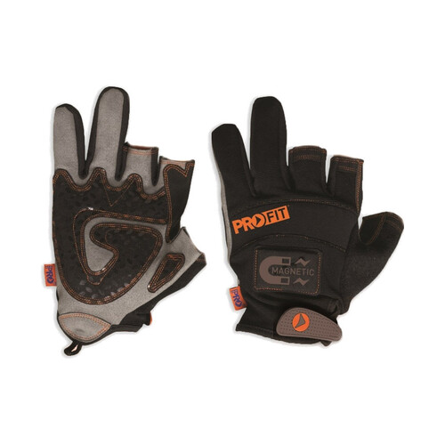 WORKWEAR, SAFETY & CORPORATE CLOTHING SPECIALISTS - DISCONTINUED - ProFit MagnaTech 2 Fingered glove with Magnetic Back