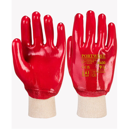 WORKWEAR, SAFETY & CORPORATE CLOTHING SPECIALISTS - PVC Knitwrist