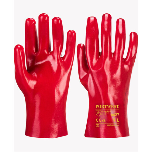 WORKWEAR, SAFETY & CORPORATE CLOTHING SPECIALISTS - PVC Gauntlet 27cm