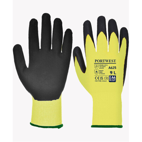 WORKWEAR, SAFETY & CORPORATE CLOTHING SPECIALISTS Vis-Tex Cut Resistant Glove - PU