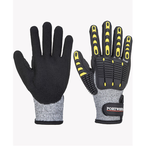 WORKWEAR, SAFETY & CORPORATE CLOTHING SPECIALISTS - Anti Impact Cut Resistant Glove