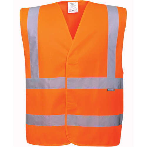 WORKWEAR, SAFETY & CORPORATE CLOTHING SPECIALISTS Hi-Vis Two Band & Brace Vest