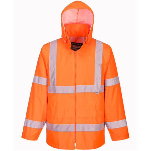 WORKWEAR, SAFETY & CORPORATE CLOTHING SPECIALISTS - Hi-Vis Rain Jacket