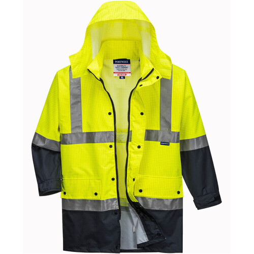 WORKWEAR, SAFETY & CORPORATE CLOTHING SPECIALISTS Mackay Anti Static Jacket (Old HV370A)