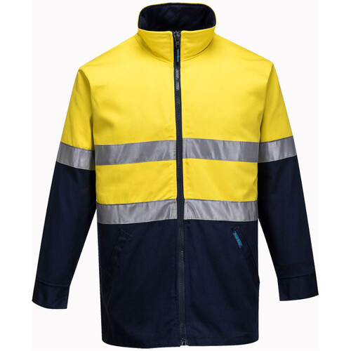 WORKWEAR, SAFETY & CORPORATE CLOTHING SPECIALISTS - Hume 100% Drill Cotton Jacket (Old WWJ998)