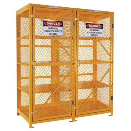 WORKWEAR, SAFETY & CORPORATE CLOTHING SPECIALISTS - Aerosol Storage Cage. 4 Storage Level Up To 800 Cans