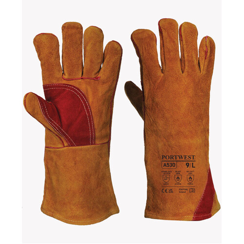 WORKWEAR, SAFETY & CORPORATE CLOTHING SPECIALISTS Reinforced Welding Gauntlet