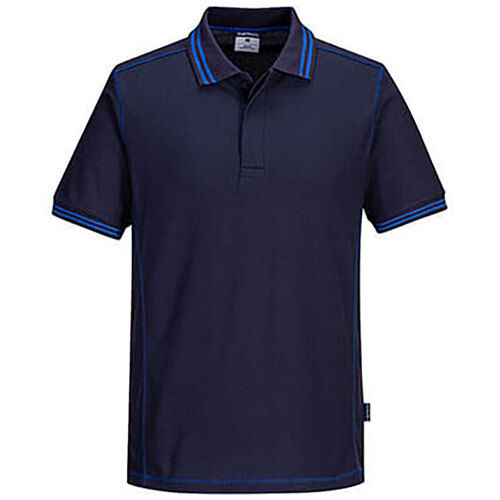 WORKWEAR, SAFETY & CORPORATE CLOTHING SPECIALISTS Essential Two Tone Polo Shirt