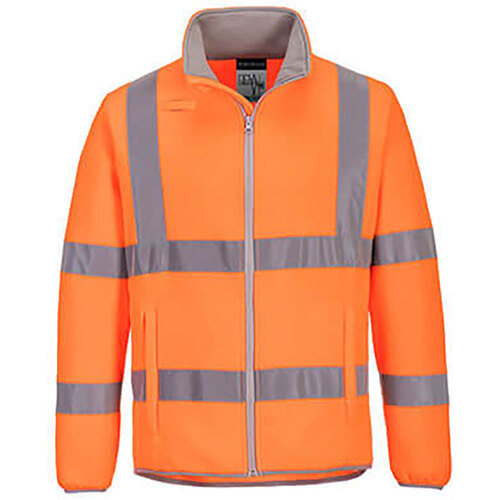 WORKWEAR, SAFETY & CORPORATE CLOTHING SPECIALISTS - Eco Hi-Vis Polar Fleece Jacket