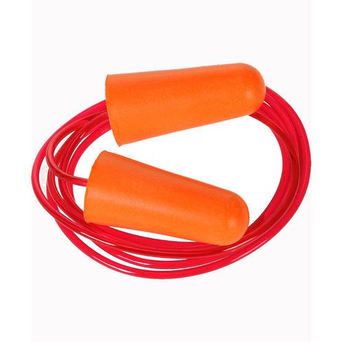 WORKWEAR, SAFETY & CORPORATE CLOTHING SPECIALISTS Corded PU Foam Ear Plug (200 Pairs)