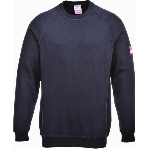 WORKWEAR, SAFETY & CORPORATE CLOTHING SPECIALISTS - Flame Resistant Anti-Static Long Sleeve Brushed Fleece