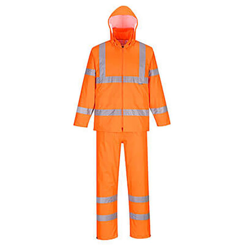 WORKWEAR, SAFETY & CORPORATE CLOTHING SPECIALISTS - Hi-Vis Packaway Rainsuit